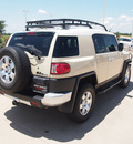 toyota fj cruiser 2008 tan suv 6 cylinders automatic 76049