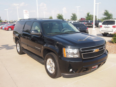 chevrolet suburban 2012 black suv lt 1500 8 cylinders automatic 76049