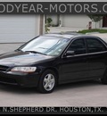 honda accord 1998 black sedan ex v6 gasoline 6 cylinders front wheel drive automatic 77008