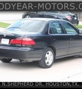 honda accord 1998 black sedan ex v6 gasoline 6 cylinders front wheel drive automatic 77008
