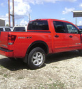 nissan titan 2012 red pro 4x 8 cylinders automatic 75901