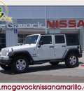 jeep wrangler unlimited 2009 white suv x 6 cylinders automatic 79119