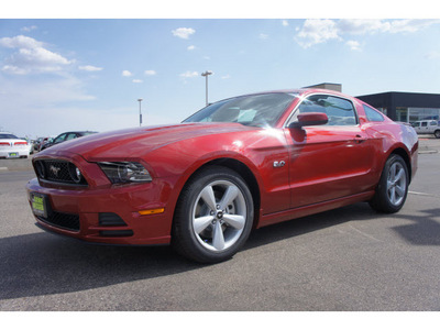 ford mustang 2013 red coupe gt gasoline 8 cylinders rear wheel drive 5 speed manual 79407