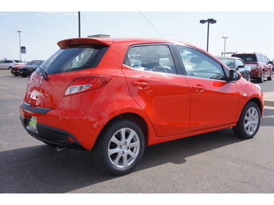 mazda mazda2 2012 red hatchback touring gasoline 4 cylinders front wheel drive automatic 79407