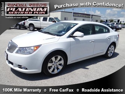 buick lacrosse 2011 white sedan cxl gasoline 6 cylinders front wheel drive 6 speed automatic 77388