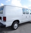 ford e series cargo 2012 white van e 150 flex fuel 8 cylinders rear wheel drive 4 speed automatic 77388