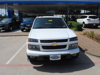 chevrolet colorado 2012 white work truck gasoline 4 cylinders 2 wheel drive automatic 75075