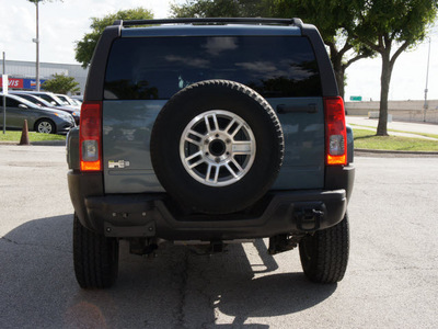 hummer h3 2007 blue suv awd gasoline 5 cylinders 4 wheel drive automatic 75080