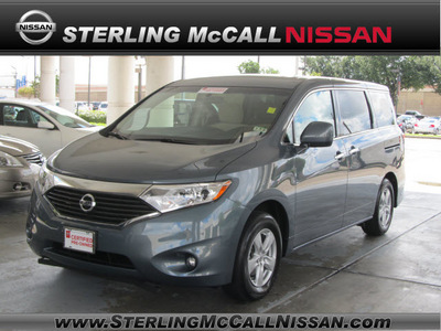 nissan quest 2011 gray van 3 5 sv gasoline 6 cylinders front wheel drive shiftable automatic 77477