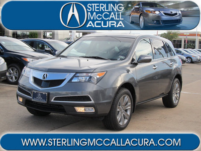 acura mdx 2012 dk  gray suv w advance gasoline 6 cylinders all whee drive automatic with overdrive 77074