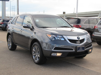 acura mdx 2012 dk  gray suv w advance gasoline 6 cylinders all whee drive automatic with overdrive 77074