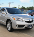 acura rdx 2013 silver suv w tech gasoline 6 cylinders front wheel drive automatic with overdrive 77074