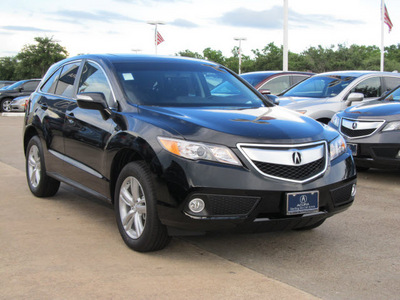 acura rdx 2013 black suv w tech gasoline 6 cylinders front wheel drive automatic with overdrive 77074