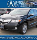 acura rdx 2013 black suv w tech gasoline 6 cylinders front wheel drive automatic with overdrive 77074