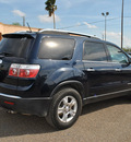 gmc acadia 2007 dk  blue suv slt 1 gasoline 6 cylinders front wheel drive shiftable automatic 78550