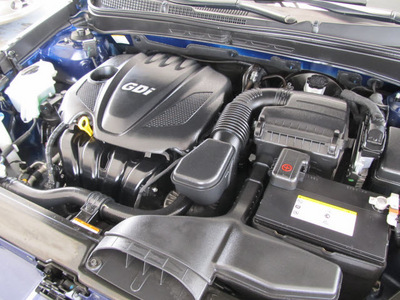 hyundai sonata 2012 dk  blue sedan gls gasoline 4 cylinders front wheel drive shiftable automatic 77477