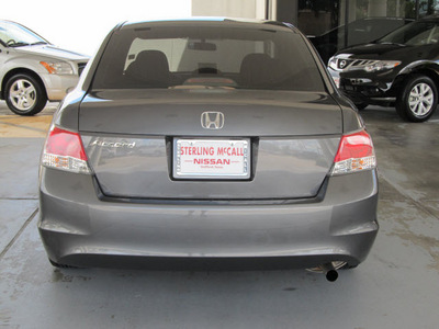 honda accord 2010 dk  gray sedan lx gasoline 4 cylinders front wheel drive automatic with overdrive 77477
