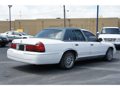 mercury grand marquis 2002 white sedan gs gasoline 8 cylinders rear wheel drive automatic with overdrive 78217