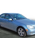 mercedes benz c class 2010 blue sedan c300 sport gasoline 6 cylinders rear wheel drive automatic with overdrive 77037