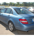 mercedes benz c class 2010 blue sedan c300 sport gasoline 6 cylinders rear wheel drive automatic with overdrive 77037