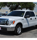 ford f 150 2010 white xlt gasoline 8 cylinders 2 wheel drive 6 speed automatic 78216