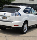 lexus rx 400h 2008 white suv hybrid 6 cylinders front wheel drive automatic with overdrive 77074