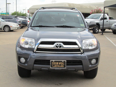 toyota 4runner 2007 dk  gray suv sr5 gasoline 6 cylinders rear wheel drive automatic with overdrive 77074