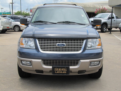 ford expedition 2004 blue suv eddie bauer gasoline 8 cylinders rear wheel drive automatic with overdrive 77074