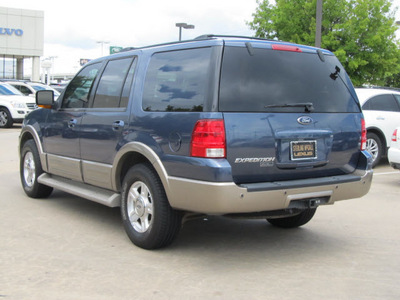 ford expedition 2004 blue suv eddie bauer gasoline 8 cylinders rear wheel drive automatic with overdrive 77074