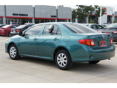 toyota corolla 2010 dk  green sedan gasoline 4 cylinders front wheel drive automatic 78232