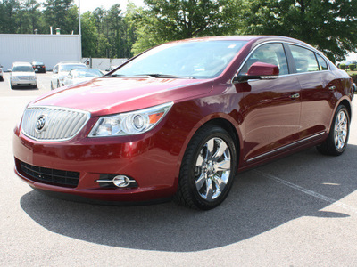 buick lacrosse 2011 dk  red sedan cxs gasoline 6 cylinders front wheel drive automatic 27616