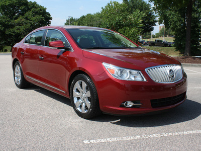 buick lacrosse 2011 dk  red sedan cxs gasoline 6 cylinders front wheel drive automatic 27616