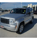 jeep liberty 2011 silver suv gasoline 6 cylinders 2 wheel drive 4 speed automatic 77338