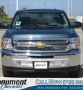chevrolet silverado 1500 2012 blue pickup truck ls 8 cylinders automatic 77503