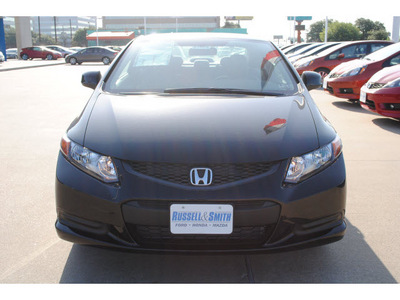 honda civic 2012 black coupe lx 4 cylinders 5 speed automatic 77025