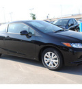 honda civic 2012 black coupe lx 4 cylinders 5 speed automatic 77025