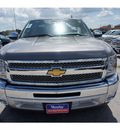 chevrolet silverado 1500 2012 gray pickup truck flex fuel 8 cylinders 2 wheel drive 6 spd auto,elec cntlled t 77090