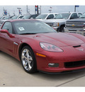 chevrolet corvette 2013 crystal red tintcoa coupe gasoline 8 cylinders rear wheel drive 6 spd auto exh,dual mode, 77090