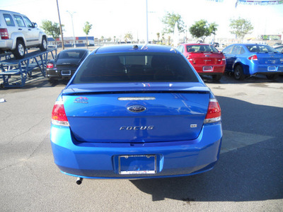 ford focus 2011 blue sedan se gasoline 4 cylinders front wheel drive automatic 79925