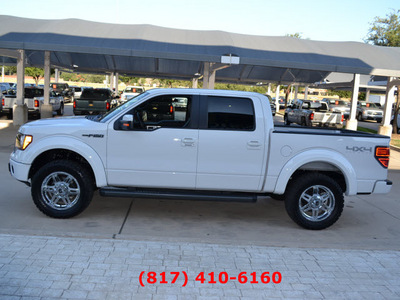 ford f 150 2011 white fx4 w navigation flex fuel 8 cylinders 4 wheel drive automatic 76051