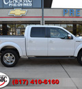 ford f 150 2011 white fx4 w navigation flex fuel 8 cylinders 4 wheel drive automatic 76051