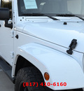 jeep wrangler unlimited 2011 white suv sahara w navigation gasoline 6 cylinders 4 wheel drive automatic 76051