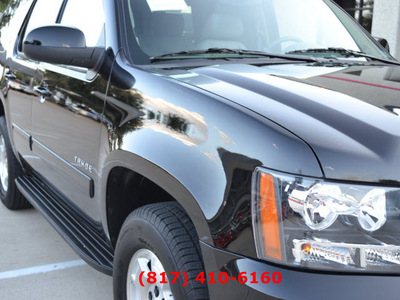 chevrolet tahoe 2012 black suv lt w dvd flex fuel 8 cylinders 2 wheel drive automatic 76051