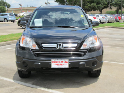 honda cr v 2007 black suv ex l w navi gasoline 4 cylinders front wheel drive automatic with overdrive 77477