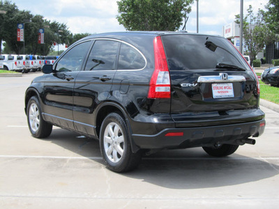 honda cr v 2007 black suv ex l w navi gasoline 4 cylinders front wheel drive automatic with overdrive 77477