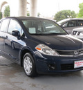 nissan versa 2011 dk  blue sedan 1 8 s gasoline 4 cylinders front wheel drive automatic with overdrive 77477