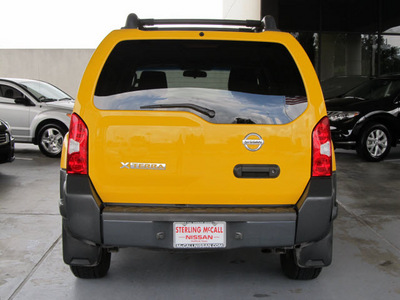 nissan xterra 2005 yellow suv se gasoline 6 cylinders rear wheel drive automatic with overdrive 77477