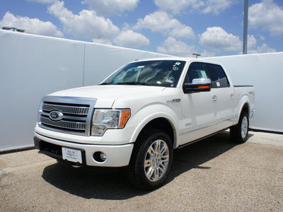 ford f 150 2012 silver platinum gasoline 6 cylinders 4 wheel drive automatic 75235