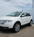 lincoln mkx 2013 white suv gasoline 6 cylinders front wheel drive automatic 75235