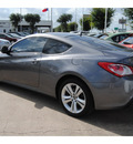 hyundai genesis coupe 2010 gray coupe gasoline 6 cylinders rear wheel drive autostick 77065